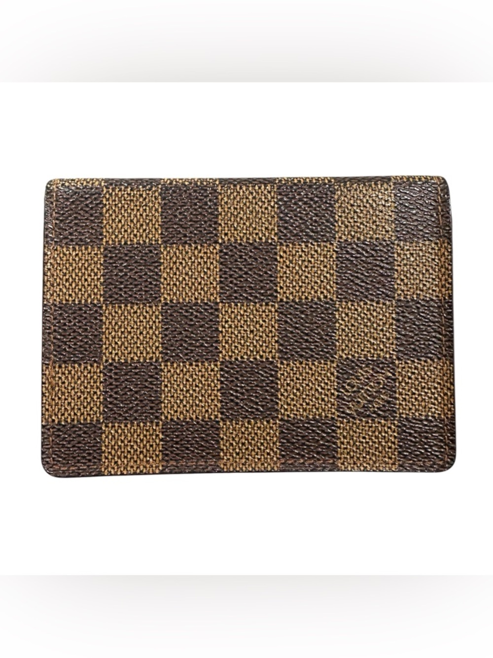 Louis Vuitton Brown Checkered Compact Wallet - Picture 3 of 11